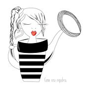 Ilustración "Como una regadera". Graphic Design, and Traditional illustration project by Isabel Rodríguez Losada - 01.11.2015