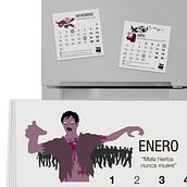 Calendario 2015 Fnac.es. Br, ing, Identit, Editorial Design, and Traditional illustration project by Isabel Rodríguez Losada - 01.11.2015