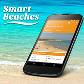 Smart Beaches. Graphic Design, Interactive Design, and UX / UI project by Adrià Pérez Pla - 01.11.2015