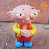 Stewie en plastilina. Animation, Arts, Crafts, Fine Arts, Comic, and Character Design project by Abel J. Fillat - 01.13.2015