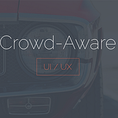 Crowd-Aware. Projekt z dziedziny Design, Projektowanie graficzne, Web design i UX / UI użytkownika Narcis Liviu Catrinescu - 16.01.2015