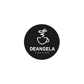 DEANGELA café & bar logo. Br, ing & Identit project by Flavia Bernárdez - 01.19.2015