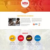Idilia Foods. Un proyecto de Diseño Web y UX / UI de Ines Durruti Codorníu - 11.11.2014