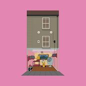 Flat flats Ein Projekt aus dem Bereich Traditionelle Illustration von Pablo Alvin - 21.01.2015