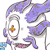 Coleccionando Monstruos. Character Design, and Traditional illustration project by Lebrilope - 01.25.2015
