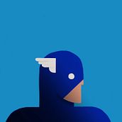 Superhéroes. Design, and Traditional illustration project by Chenchu Mariño - 01.30.2015