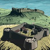 Castelnuovo 1539.. Un projet de Beaux Arts, Design de l'information et Illustration traditionnelle de Daniel Torrado Medina - 01.02.2015