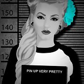 pin up very pretty. Un progetto di Design, Lighting design, Graphic design e Illustrazione tradizionale di Julio Alberto Bautista Gonzalez - 03.02.2015