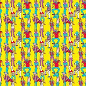 Patterns Colección Chubasquero. Un proyecto de Diseño e Ilustración tradicional de Álvaro Samaniego - 03.02.2015
