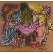 Ilustración de cuento de Hadas. Graphic Design, Traditional illustration, and Advertising project by Juan Antonio Celada - 02.04.2015