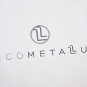 Logotipo, Tarjetas y Sello - Decometallum. Projekt z dziedziny Br, ing i ident, fikacja wizualna,  Manager art, st, czn i Projektowanie graficzne użytkownika Felipe Gil López - 07.02.2015