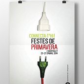 Cartel Festes de Primavera de l'Hospitalet 2014 . % Joan Rosero tarafından hazırlanan Grafik Tasarım, Ve Fotoğrafçılık projesi - 03.31.2014