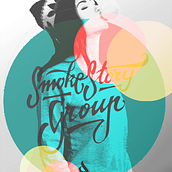 Smoke Story Group . Graphic Design, Photograph, and Traditional illustration project by Victor Casillas Garcia - 02.08.2015