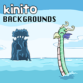 Kinito Ninja 2: Backgrounds. Animation, Game Design, and Traditional illustration project by (Igor Ramos Peula) - 02.08.2015