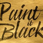 Paint it Black - Caligrafía con Pincel. Calligraph project by Julio Rodríguez - 02.09.2015