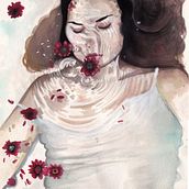 Soulshine. Fine Arts, Traditional illustration, and Painting project by Maru Stahl - 02.01.2015