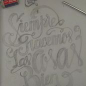 Poster and clothing letteringNuevo proyecto. Un progetto di Calligrafia, Design, Lighting design, Illustrazione tradizionale e Tipografia di David Perez Basulto - 15.02.2015