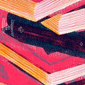 Los demasiados libros. Traditional illustration project by Maguma - 12.19.2014