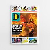 Diálogo newspaper and Macarronada Magazine. Editorial Design project by Karina Goto - 06.15.2013