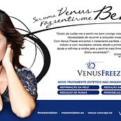 Venus Concept: lanzamiento de la marca en España y Portugal.. Un progetto di Br, ing, Br, identit, Consulenza creativa, Direzione artistica, Design, Eventi, Marketing e Pubblicità di Tea For Three - 16.02.2015
