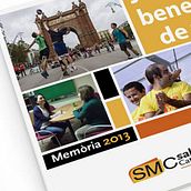 Memoria Salut Mental Catalunya. Br, ing, Identit, Design, Editorial Design, and Graphic Design project by Lorena Salvador - 02.18.2015