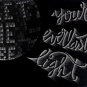Your everlasting light. Calligraph, Traditional illustration, T, and pograph project by Adriana Fernandes Sánchez - 02.18.2015