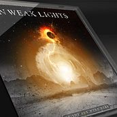 Cover standard CD - In Weak Lights. Graphic Design project by Alonso Urbanos - 02.22.2015
