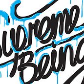 Supremebeing. Calligraph, Graphic Design, T, and pograph project by Alán Guzmán - 07.13.2011