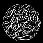 Lorem ipsum - Pillows. Calligraph, Graphic Design, T, and pograph project by Alán Guzmán - 12.10.2013