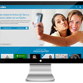 Diseño web red social BEQBE. Un proyecto de Desarrollo Web y Diseño Web de Proun Media - 23.02.2015