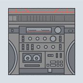 Hip Hop Covers. Design, Graphic Design, and Traditional illustration project by Borja Pedrajas Cerezo - 02.23.2015
