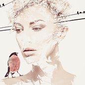 Pájaros en la cabeza. Art Direction, Photograph, and Traditional illustration project by Zara Castellanos - 02.25.2015