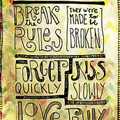 Lettering ♥. Un projet de T , et pographie de Xoana Damiano - 25.02.2015