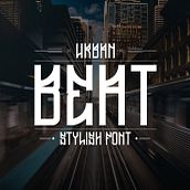 ·B E A T   F O N T·. Graphic Design, T, and pograph project by Juan Carlos Rueda Saavedra - 02.25.2015