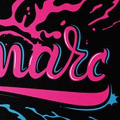 hillmarc lettering. Design e Ilustração tradicional projeto de hillmarc - 27.02.2015