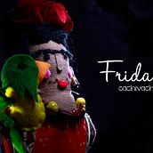 Pequeña Frida. Arts, Crafts, and Product Design project by Leticia Barrios - 03.02.2015
