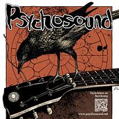 Psychosound Tour Poster. Traditional illustration, Design, and Music project by Ana Marín - 03.02.2015