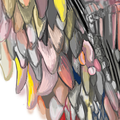 Loewe Showroom Madrid 2014. Traditional illustration project by Jesús Pedro Pacheco Mariscal - 03.03.2013