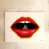 Pintura al Óleo - "Barcelona Boca A Boca" . Painting project by Dani Mercado - 10.23.2014
