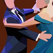 Baile serie I. Een project van  Beeldende kunst y Traditionele illustratie van Fco Javier Roman Martinez - 28.02.2015
