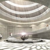Museo en Qatar. Un progetto di 3D, Animazione e Architettura di luis linaje - 04.02.2014