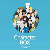 CharacterBox. Un proyecto de Diseño de personajes, Diseño gráfico e Ilustración tradicional de Ervin - 05.03.2015