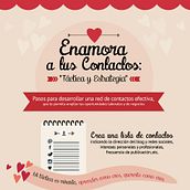Infografía "Enamora a tus contactos". Graphic Design project by Verónica Salcedo - 02.09.2015