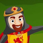 Be a Hero. Robert the Bruce. Game Design, and Traditional illustration project by Victoria García Calvo - 03.14.2014