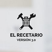 El-Recetario.net Ein Projekt aus dem Bereich Br, ing und Identität, Design, Grafikdesign, Interaktives Design und Webdesign von flou-flou - 17.01.2014
