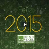 Motion graphics "Feliz 2015". Animation, Graphic Design, and Motion Graphics project by Gabriel González Sánchez - 01.29.2014