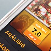 Meristation - App Mobile iOS Ein Projekt aus dem Bereich Animation, Br, ing und Identität, Design, Grafikdesign und UX / UI von Juan Luis Valle de la Rúa - 20.03.2015