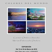 Exposición "Colores del Mundo". Un proyecto de Bellas Artes de CARMEN OTALORA SANCHO - 21.03.2015