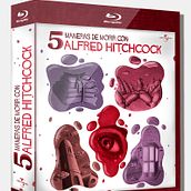 5 Maneras de morir con: Alfred Hitchcock (edición coleccionista). Un proyecto de Diseño, Diseño de producto e Ilustración tradicional de rodouyeha - 23.03.2015