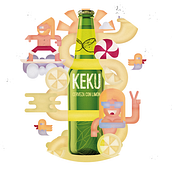 Mi Proyecto del curso Ilustración exprés con Illustrator y Photoshop. Art Direction, Design, and Traditional illustration project by David Serrano - 03.26.2015